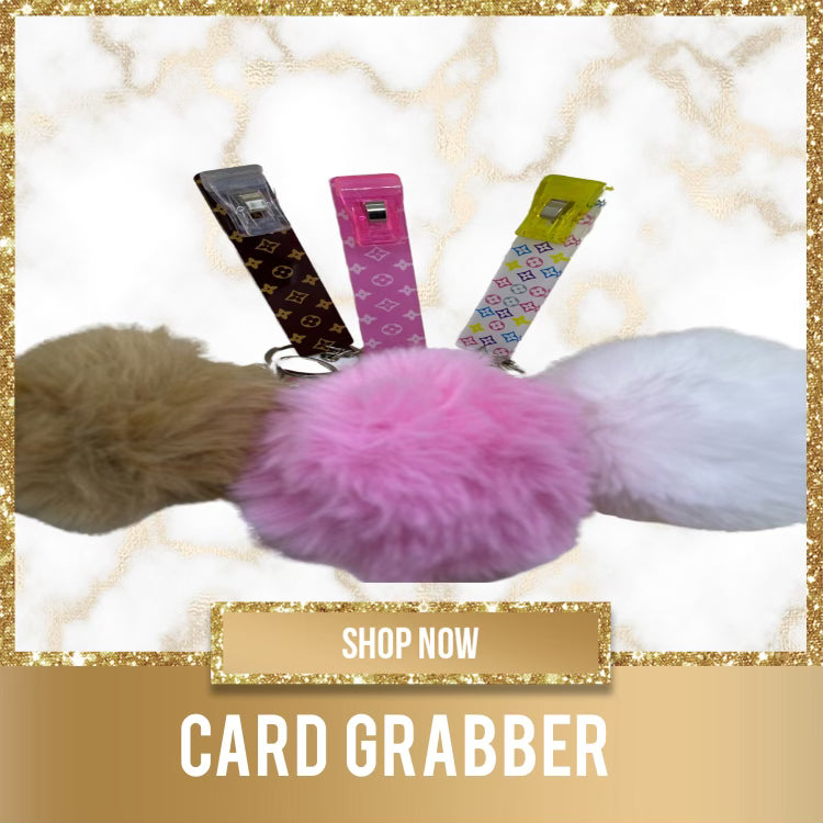 Pink LV Card Grabber – Drop Dehd Collection