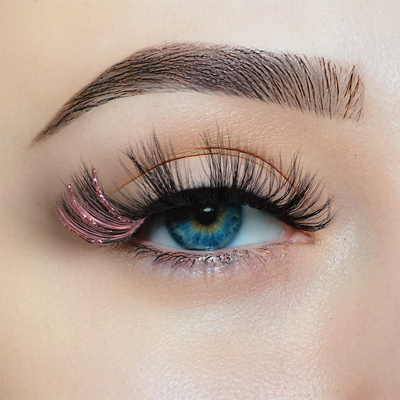 Princess Peach Glitter Lash