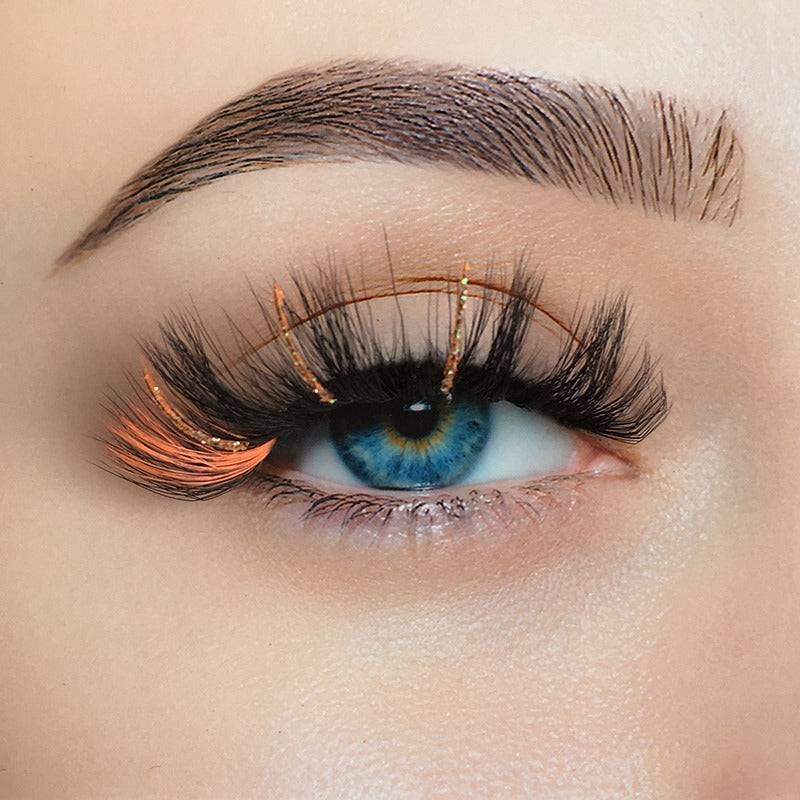 Tangerine Glitter Lash